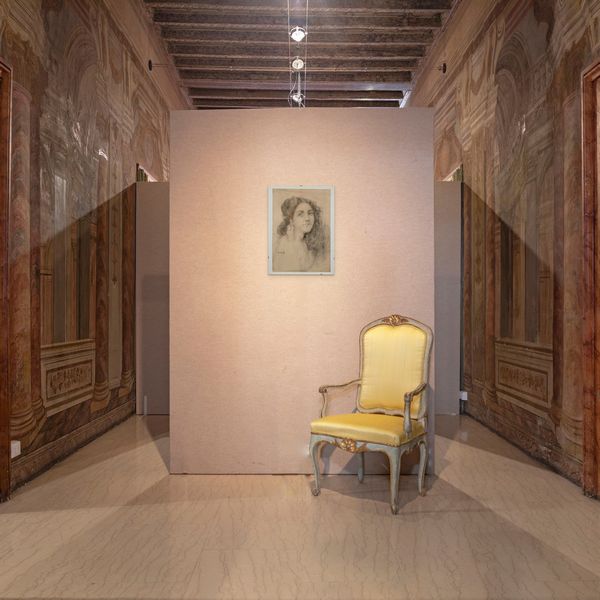 Basilio Cascella : Ritratto di ragazza con orecchino  - Asta Dipinti del XIX e XX secolo - Associazione Nazionale - Case d'Asta italiane