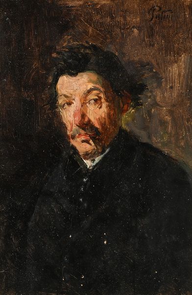 TEOFILO PATINI : Ritratto di uomo  - Asta Dipinti del XIX e XX secolo - Associazione Nazionale - Case d'Asta italiane