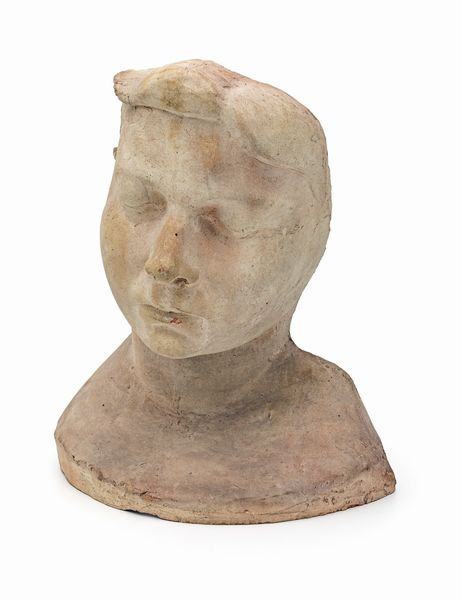 Aniellantonio Mascolo : Giovane donna dormiente  - Asta Dipinti del XIX e XX secolo - Associazione Nazionale - Case d'Asta italiane