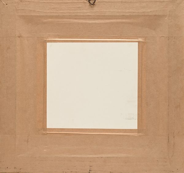 Pietro Scoppetta : Giovane donna al balcone  - Asta Dipinti del XIX e XX secolo - Associazione Nazionale - Case d'Asta italiane