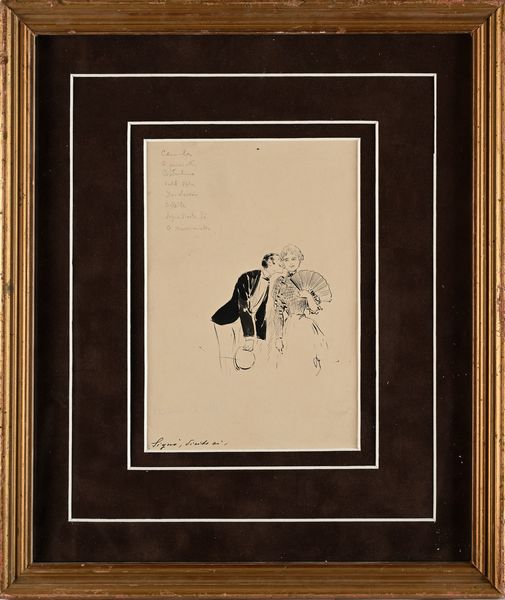 Pietro Scoppetta : 'Sign, dicite s'  - Asta Dipinti del XIX e XX secolo - Associazione Nazionale - Case d'Asta italiane