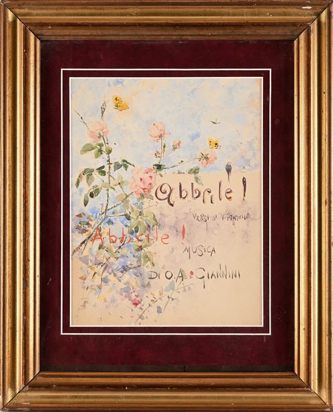 Pietro Scoppetta : 'Abbrile Abbrile !'  - Asta Dipinti del XIX e XX secolo - Associazione Nazionale - Case d'Asta italiane