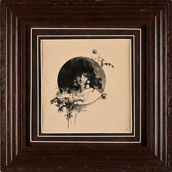 Francesco Galante : Salom  - Asta Dipinti del XIX e XX secolo - Associazione Nazionale - Case d'Asta italiane