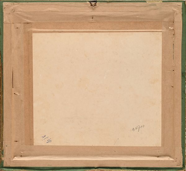 Francesco Galante : La morte di Salom - Tavola per illustrazione  - Asta Dipinti del XIX e XX secolo - Associazione Nazionale - Case d'Asta italiane