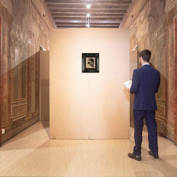 Francesco Galante : Tavola per illustrazione di Racconti della Steppa (N. 13)  - Asta Dipinti del XIX e XX secolo - Associazione Nazionale - Case d'Asta italiane