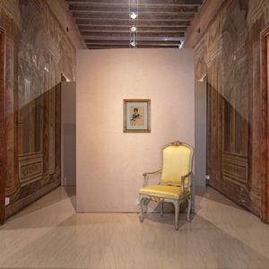 GUIDO TALLONE : Ritratto di fanciullo  - Asta Dipinti del XIX e XX secolo - Associazione Nazionale - Case d'Asta italiane