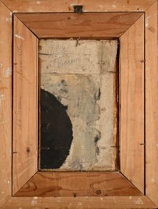 Ezechiele Acerbi : Il somarello  - Asta Dipinti del XIX e XX secolo - Associazione Nazionale - Case d'Asta italiane