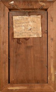 Domenico Mazzoni : Ritratto del Marchese Emanuele Beccaria Incisa di S. Stefano ambasciatore di Sua Maest  - Asta Dipinti del XIX e XX secolo - Associazione Nazionale - Case d'Asta italiane