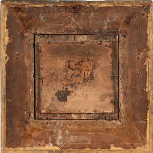 Costant Troyon : La terrazza nel parco  - Asta Dipinti del XIX e XX secolo - Associazione Nazionale - Case d'Asta italiane