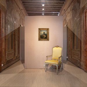 Scuola francese del XIX secolo : Una sosta per la musica  - Asta Dipinti del XIX e XX secolo - Associazione Nazionale - Case d'Asta italiane