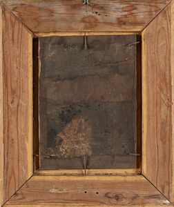 Scuola Europea del XIX secolo : Giovane donna con cappello e colomba  - Asta Dipinti del XIX e XX secolo - Associazione Nazionale - Case d'Asta italiane