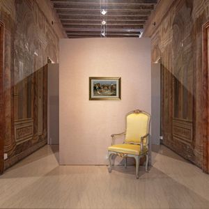 Alfredo Del Sordo : Scena di vita nei pressi delle mura di una citt araba  - Asta Dipinti del XIX e XX secolo - Associazione Nazionale - Case d'Asta italiane