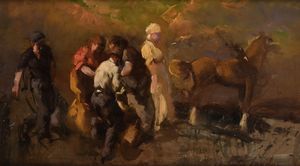 Alfredo Del Sordo - Lavoro in campagna