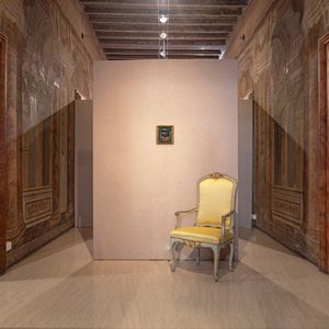 Alessio Issupoff : Una rimessa in campagna  - Asta Dipinti del XIX e XX secolo - Associazione Nazionale - Case d'Asta italiane