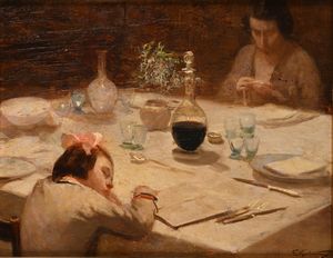 Francesco Galante - Un momento di riposo