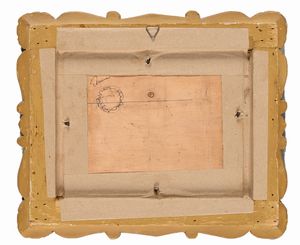 Francesco Di Marino : Napoli, piazza del Ges  - Asta Dipinti del XIX e XX secolo - Associazione Nazionale - Case d'Asta italiane