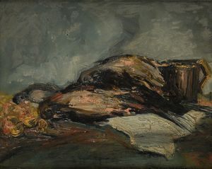 Antonino Calcagnadoro - Natura morta con cacciagione