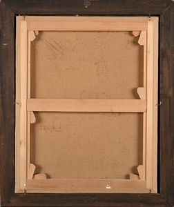 Gustavo Bacarisas Podesta : Roma, fontana a Villa Borghese  - Asta Dipinti del XIX e XX secolo - Associazione Nazionale - Case d'Asta italiane