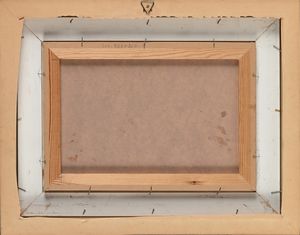 Ezelino Briante : Porticciolo  - Asta Dipinti del XIX e XX secolo - Associazione Nazionale - Case d'Asta italiane