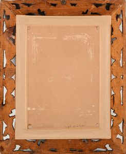 Eduardo Dalbono : Studio da un dipinto di Francesco Solimena  - Asta Dipinti del XIX e XX secolo - Associazione Nazionale - Case d'Asta italiane