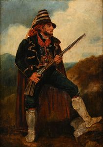 Scuola italiana del XIX secolo - Il brigante