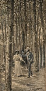 Pietro Scoppetta - La passeggiata nel bosco