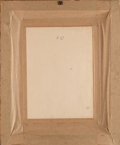 Pietro Scoppetta : La rivolta (tavola per un' illustrazione)  - Asta Dipinti del XIX e XX secolo - Associazione Nazionale - Case d'Asta italiane