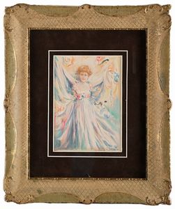 Pietro Scoppetta : La primavera  - Asta Dipinti del XIX e XX secolo - Associazione Nazionale - Case d'Asta italiane