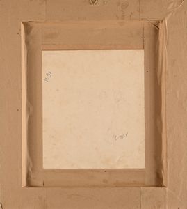 Francesco Galante : Tavola per illustrazione di Racconti della Steppa  - Asta Dipinti del XIX e XX secolo - Associazione Nazionale - Case d'Asta italiane