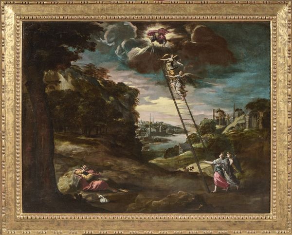 Giovanni Andrea Donducci, detto il Mastelletta : Il sogno di Giacobbe  - Asta Importanti Dipinti Antichi - Associazione Nazionale - Case d'Asta italiane