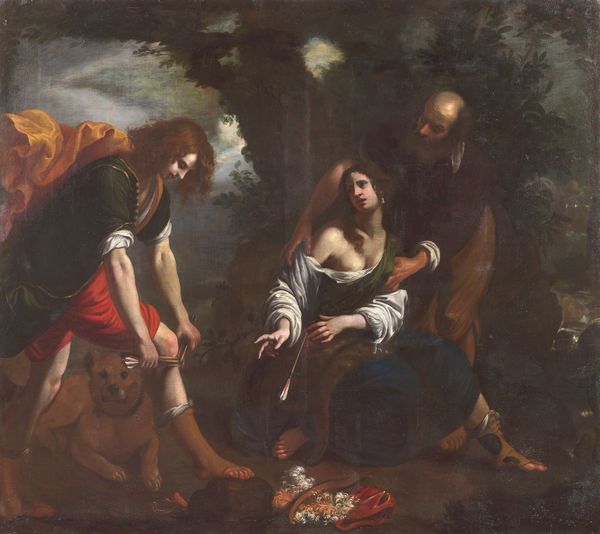 Orazio Fidani : Silvio, Dorinda e Linco  - Asta Importanti Dipinti Antichi - Associazione Nazionale - Case d'Asta italiane