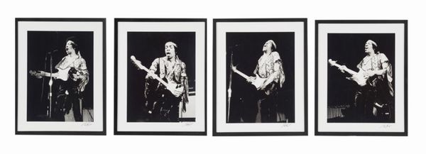 JORGEN ANGEL : Jimi Hendrix  - Asta Photographs from important european collections - Associazione Nazionale - Case d'Asta italiane