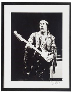 JORGEN ANGEL : Jimi Hendrix  - Asta Photographs from important european collections - Associazione Nazionale - Case d'Asta italiane