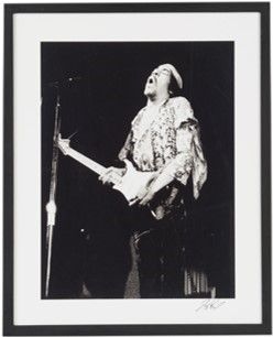 JORGEN ANGEL : Jimi Hendrix  - Asta Photographs from important european collections - Associazione Nazionale - Case d'Asta italiane