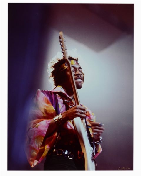DAVID REDFERN : Jimi Hendrix  - Asta Photographs from important european collections - Associazione Nazionale - Case d'Asta italiane