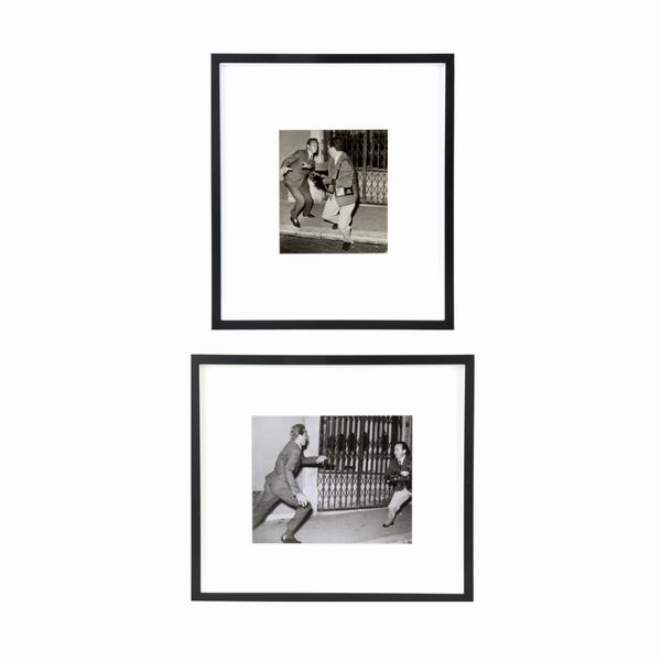 Elio Sorci : Walter Chiari e Tazio Secchiaroli  - Asta Photographs from important european collections - Associazione Nazionale - Case d'Asta italiane