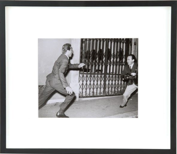 Elio Sorci : Walter Chiari e Tazio Secchiaroli  - Asta Photographs from important european collections - Associazione Nazionale - Case d'Asta italiane