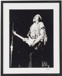 JORGEN ANGEL : Jimi Hendrix  - Asta Photographs from important european collections - Associazione Nazionale - Case d'Asta italiane