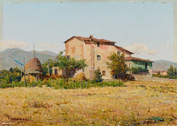 Memo Vagaggini : Paesaggio pistoiese  - Asta Dipinti e Sculture del XIX e XX secolo - Associazione Nazionale - Case d'Asta italiane
