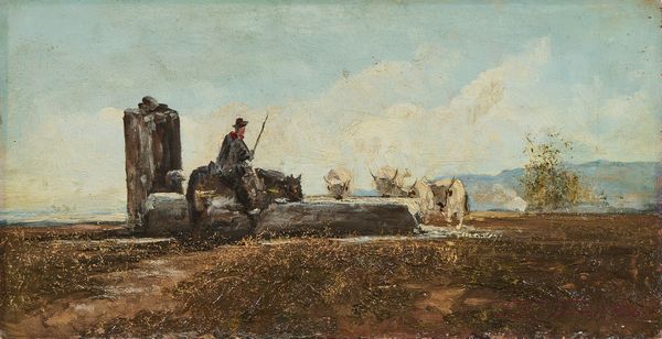 Ferruccio Rontini : La fonte  - Asta Dipinti e Sculture del XIX e XX secolo - Associazione Nazionale - Case d'Asta italiane