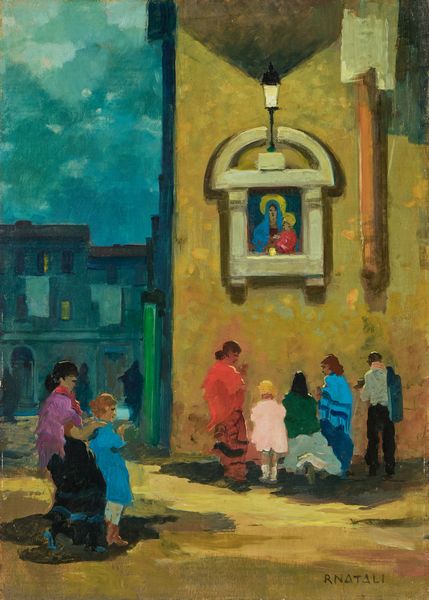 Renato Natali : Madonnina  - Asta Dipinti e Sculture del XIX e XX secolo - Associazione Nazionale - Case d'Asta italiane