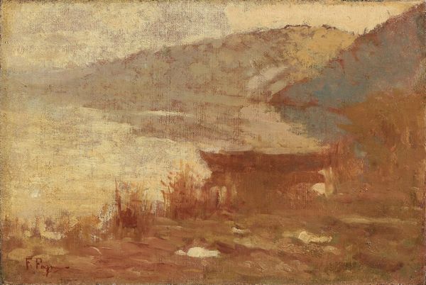 Ferruccio Pagni : Barca sul lago di Massaciuccoli  - Asta Dipinti e Sculture del XIX e XX secolo - Associazione Nazionale - Case d'Asta italiane