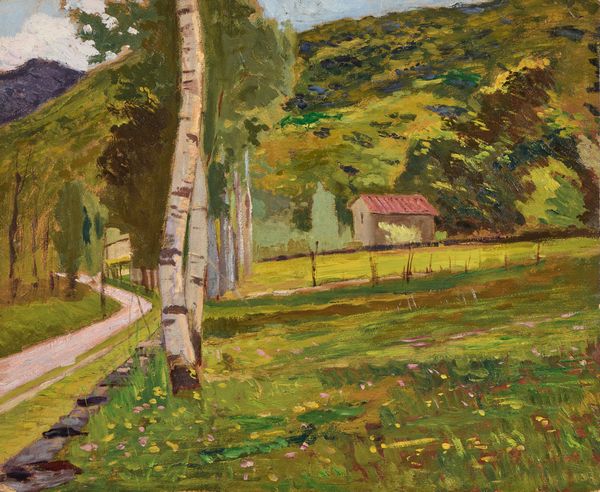 Luigi Levi Ulvi Liegi : Valsesia  - Asta Dipinti e Sculture del XIX e XX secolo - Associazione Nazionale - Case d'Asta italiane