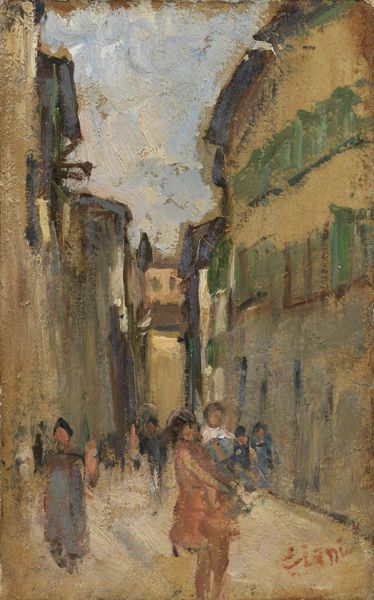 Cesare Ciani : Via Maffia  - Asta Dipinti e Sculture del XIX e XX secolo - Associazione Nazionale - Case d'Asta italiane