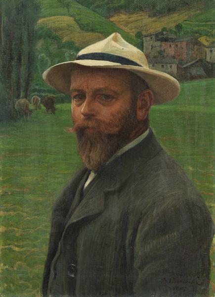 Ruggero Panerai : Autoritratto  - Asta Dipinti e Sculture del XIX e XX secolo - Associazione Nazionale - Case d'Asta italiane