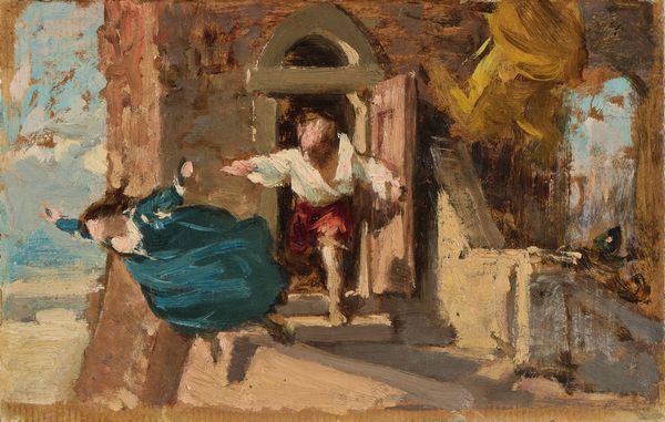 Stefano Ussi : Lucrezia de' Mazzanti  - Asta Dipinti e Sculture del XIX e XX secolo - Associazione Nazionale - Case d'Asta italiane