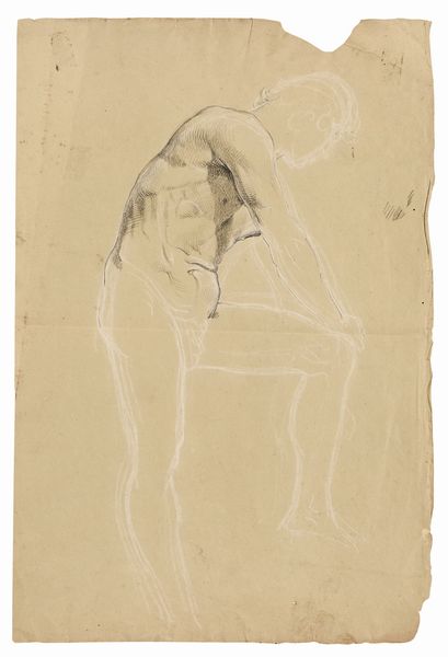 GAETANO CHIERICI : Studio anatomico  - Asta Dipinti e Sculture del XIX e XX secolo - Associazione Nazionale - Case d'Asta italiane