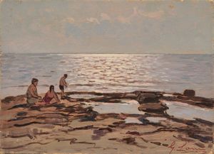 Giovanni Lomi - Bagnanti