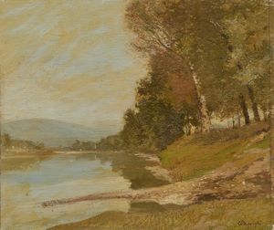 Carlo Passigli - Veduta d'Arno