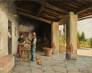 Oreste Costa - Il merciaio